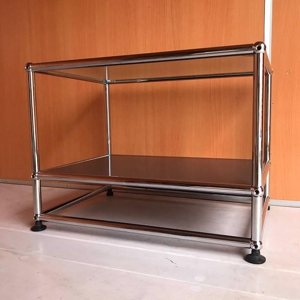 USM USM Haller ハラーシステム ガラス天板 ローテーブル／サイド