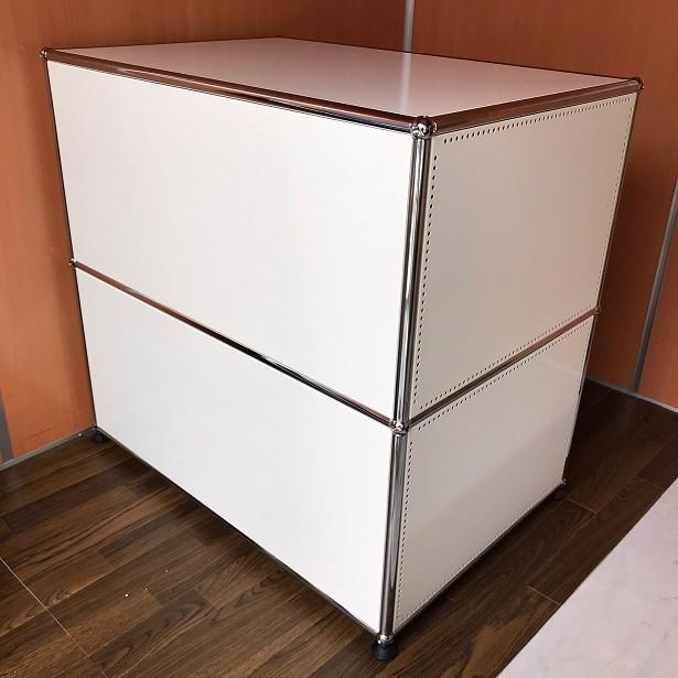 USM USM Haller ハラーシステム 1列2段キャビネット