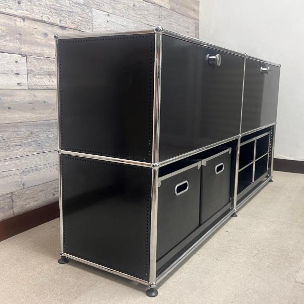 USM USM Haller ハラーシステム 2列2段キャビネット 上段左・右