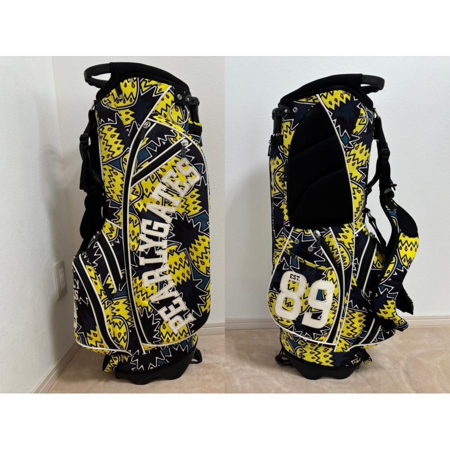 PEARLY GATES（パーリーゲイツ） パイナップル総柄 スタンド式キャディ