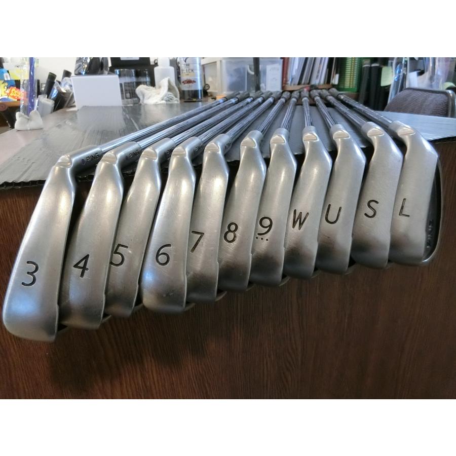 G（PING） 名器 ピン PING G25 アイアン 紫ドット #3-9,W,U,S 10本