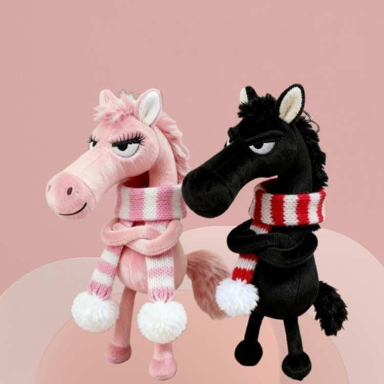 馬 ギフト キーホルダー バッグチャーム 馬のぬいぐるみ キーチェーン