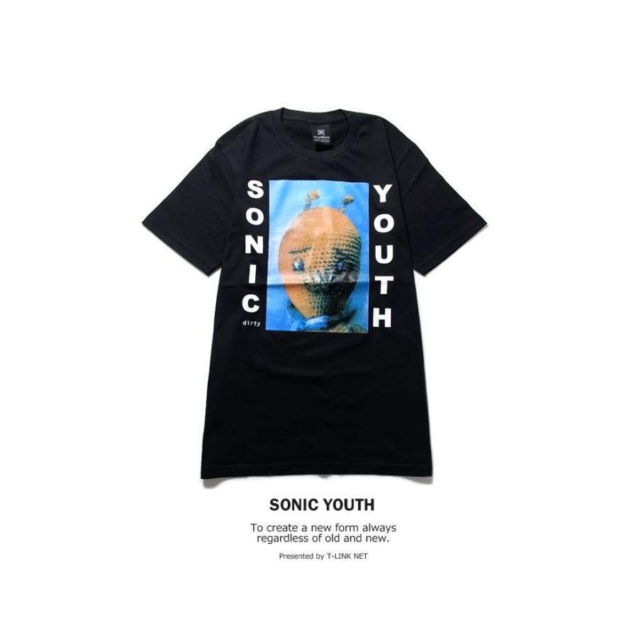 ロックTシャツ バンドTシャツ パンク メンズ レディース Sonic Youth T