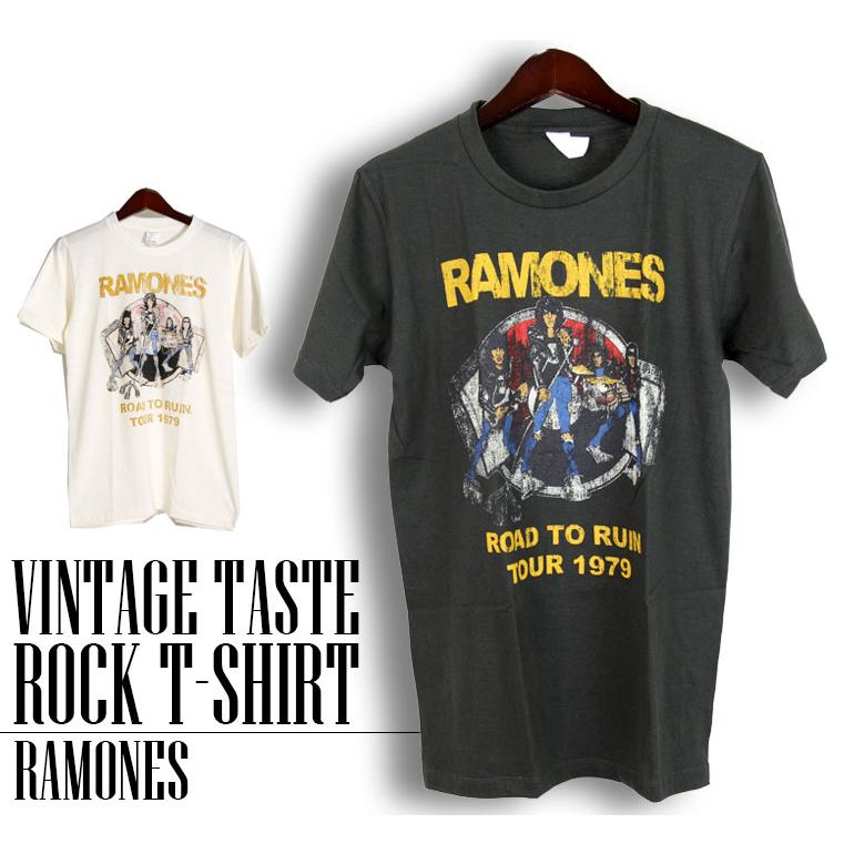 ヴィンテージロックTシャツ バンドTシャツ パンク RAMONES ラモーンズ
