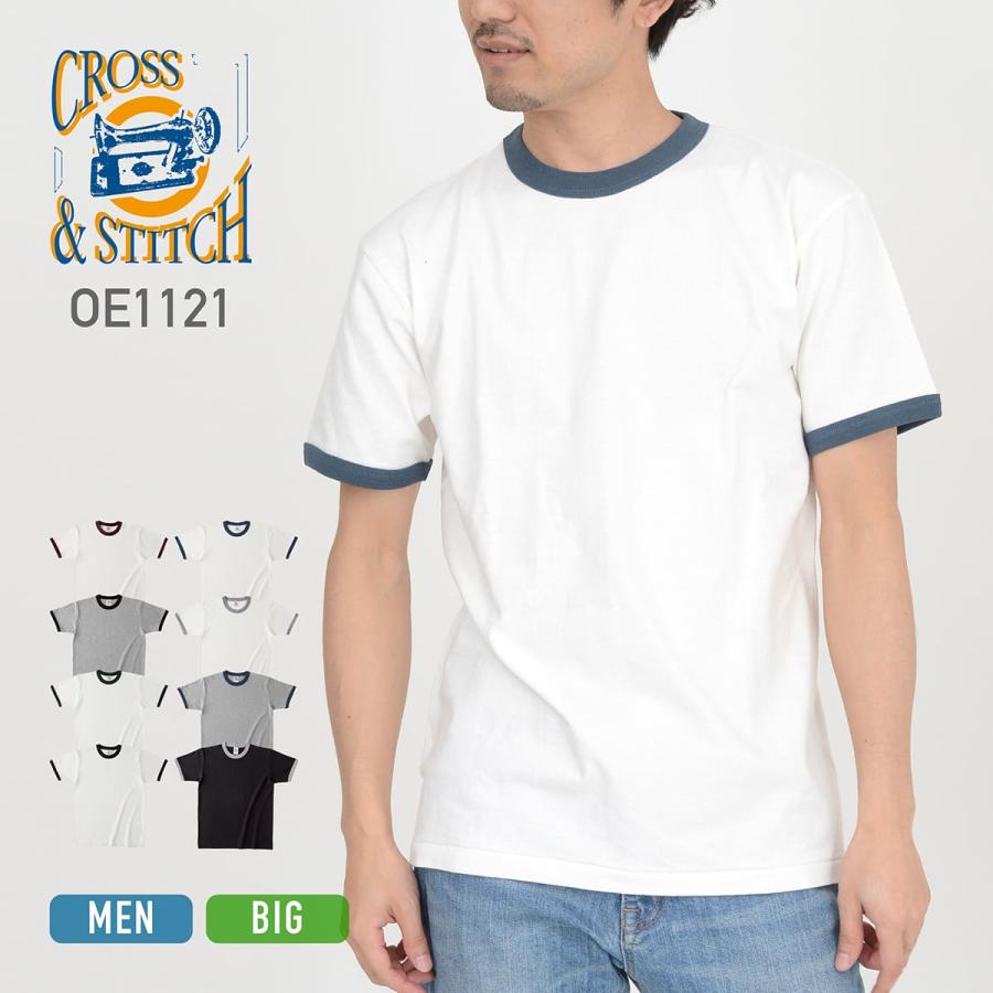 CROSS & STITCH tシャツ メンズ 半袖 CROSS STITCH クロススティッチ