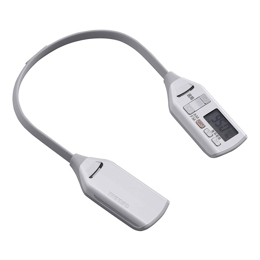 ツインバード（TWINBIRD） 着るラジオ 首掛けラジオ AM/FM・ワイドFM