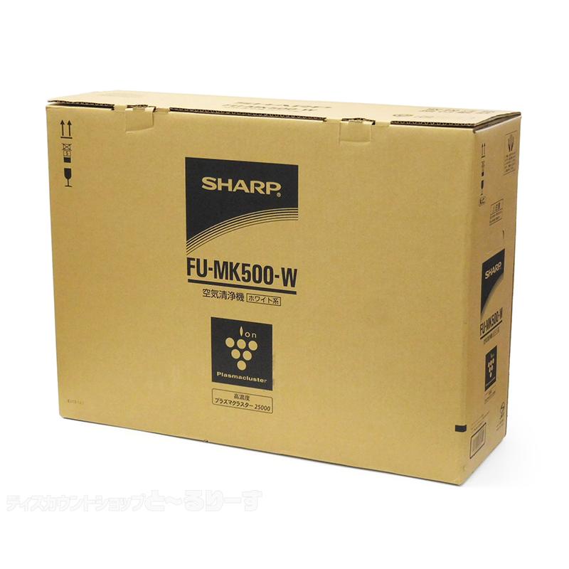 SHARP（シャープ） プラズマクラスター空気清浄機 ホワイト系 FU-MK500