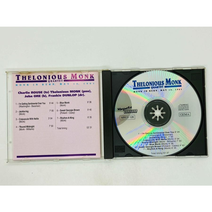 即決CD セロニアス・モンク THELONIOUS MONK IN BERN,MAY 1961 MRCD