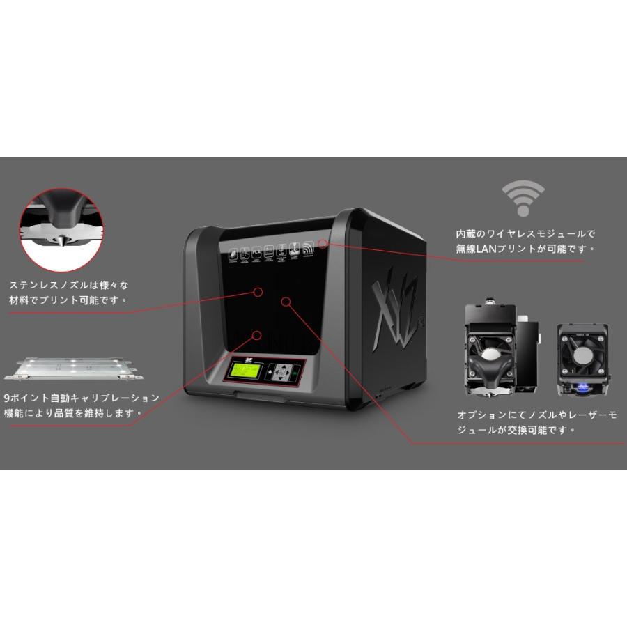 XYZプリンティングジャパン 3Dプリンター ダヴィンチ Jr. WiFi Pro