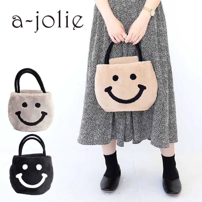 a-jolie（アジョリー） ファーバッグ 22AI ekubo ニコちゃん