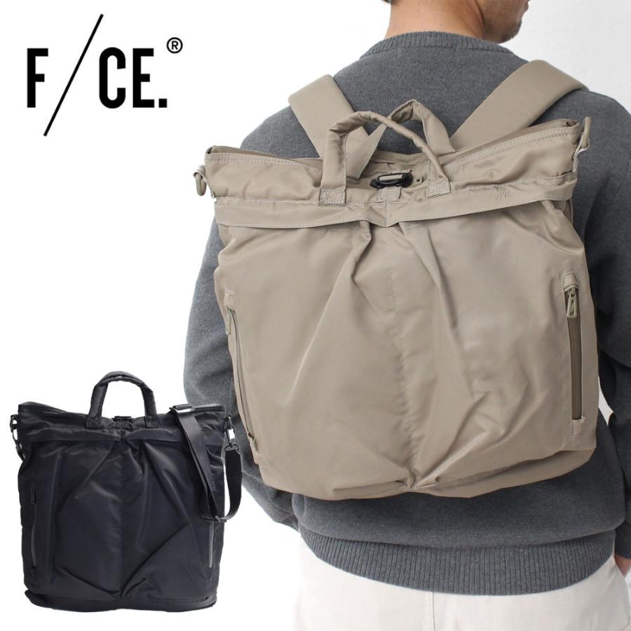 F/CE.（エフシーイー） リサイクルツイル 3WAY ヘルメット トート