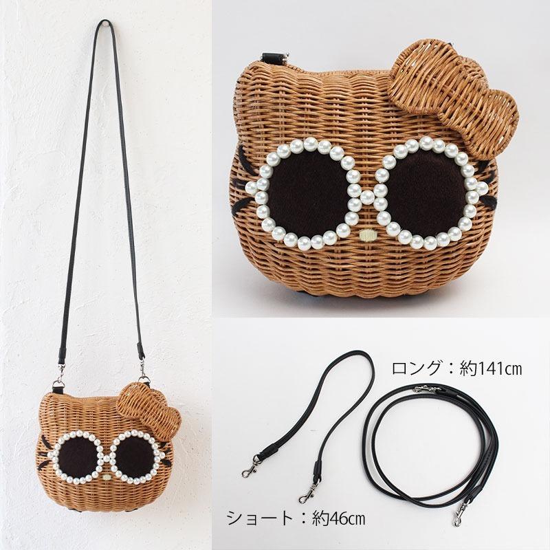 a-jolie（アジョリー） かごバッグ キティちゃんかごバッグ