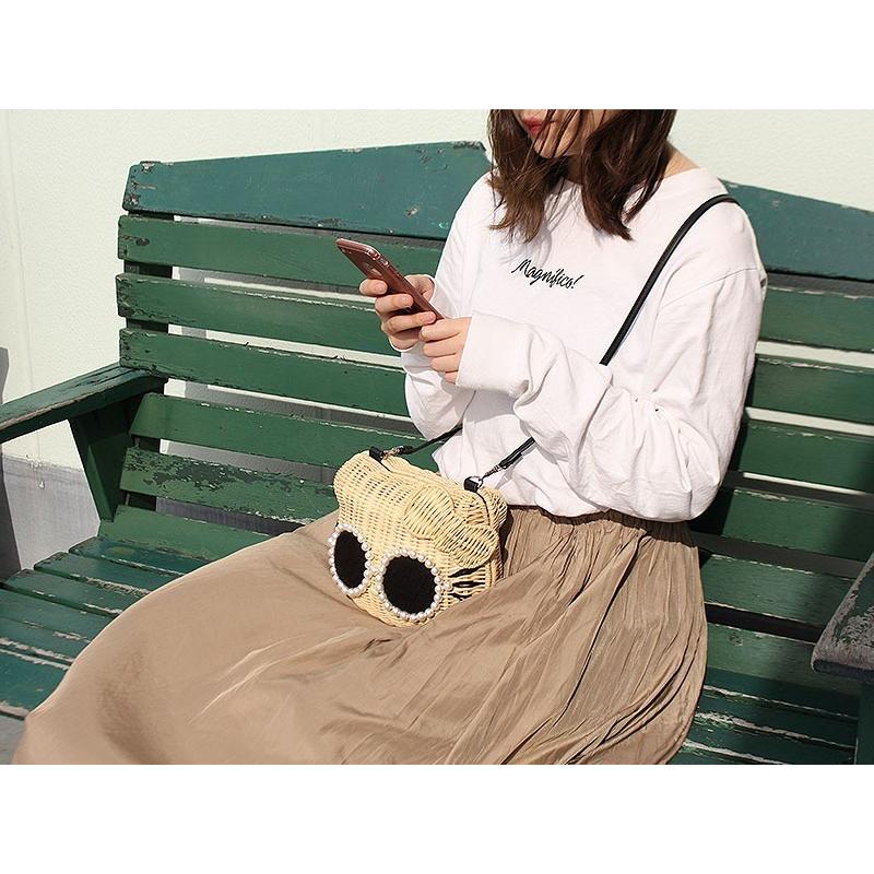 a-jolie（アジョリー） かごバッグ キティちゃんかごバッグ