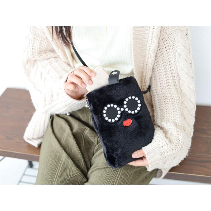 a-jolie（アジョリー） バック パールサングラス ファー モバイル