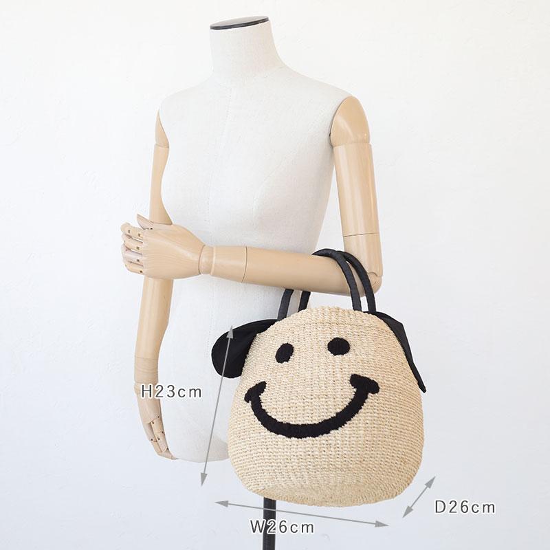 a-jolie（アジョリー） かごバッグ かご スマイルかごバッグ