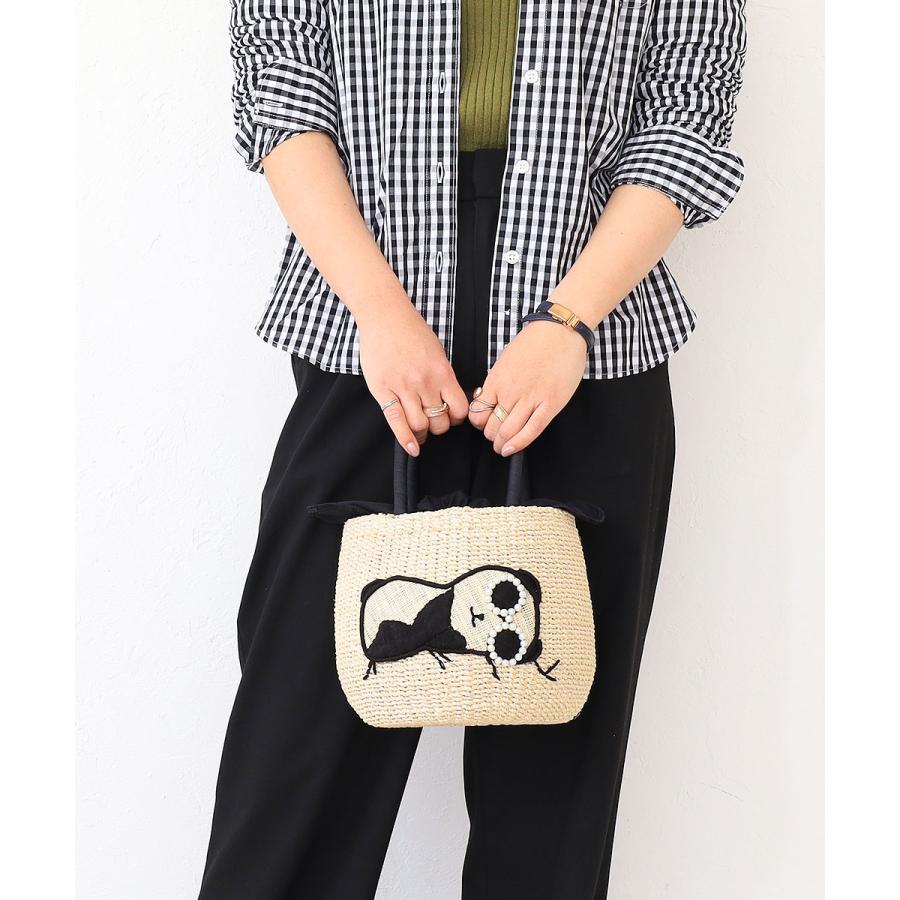 a-jolie（アジョリー） カゴバッグ アニマル サングラス ドッグ パンダ