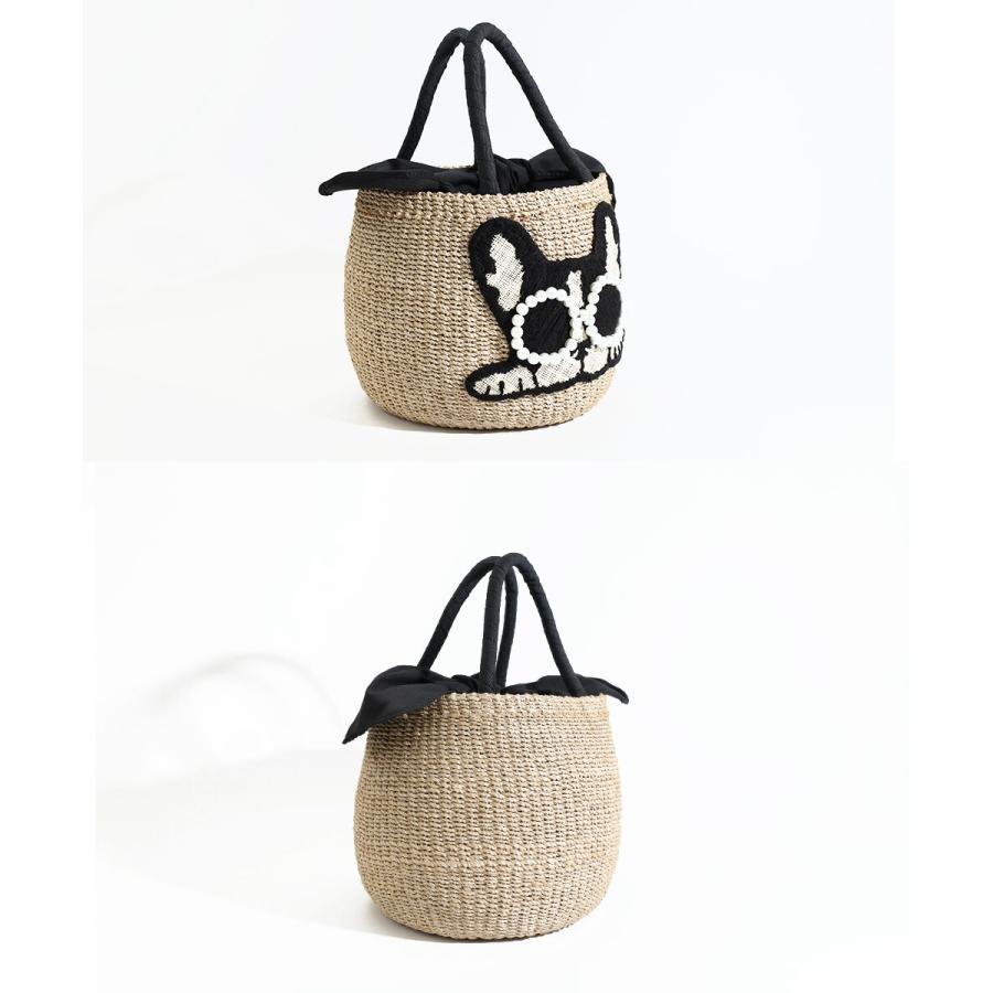 a-jolie（アジョリー） カゴバッグ アニマル サングラス ドッグ パンダ