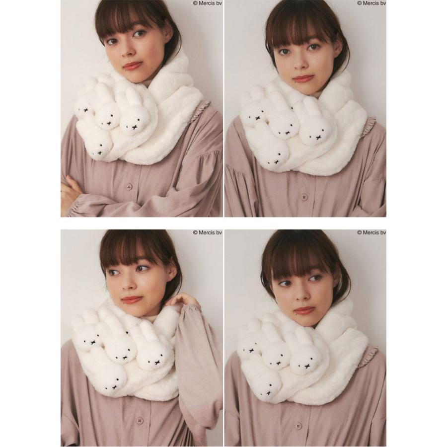 merry jenny（メリージェニー） ミッフィー もこもこmiffyティペット