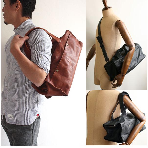 m+（エムピウ） ミニボストンバッグ/ショルダーバッグ 2way cassa2