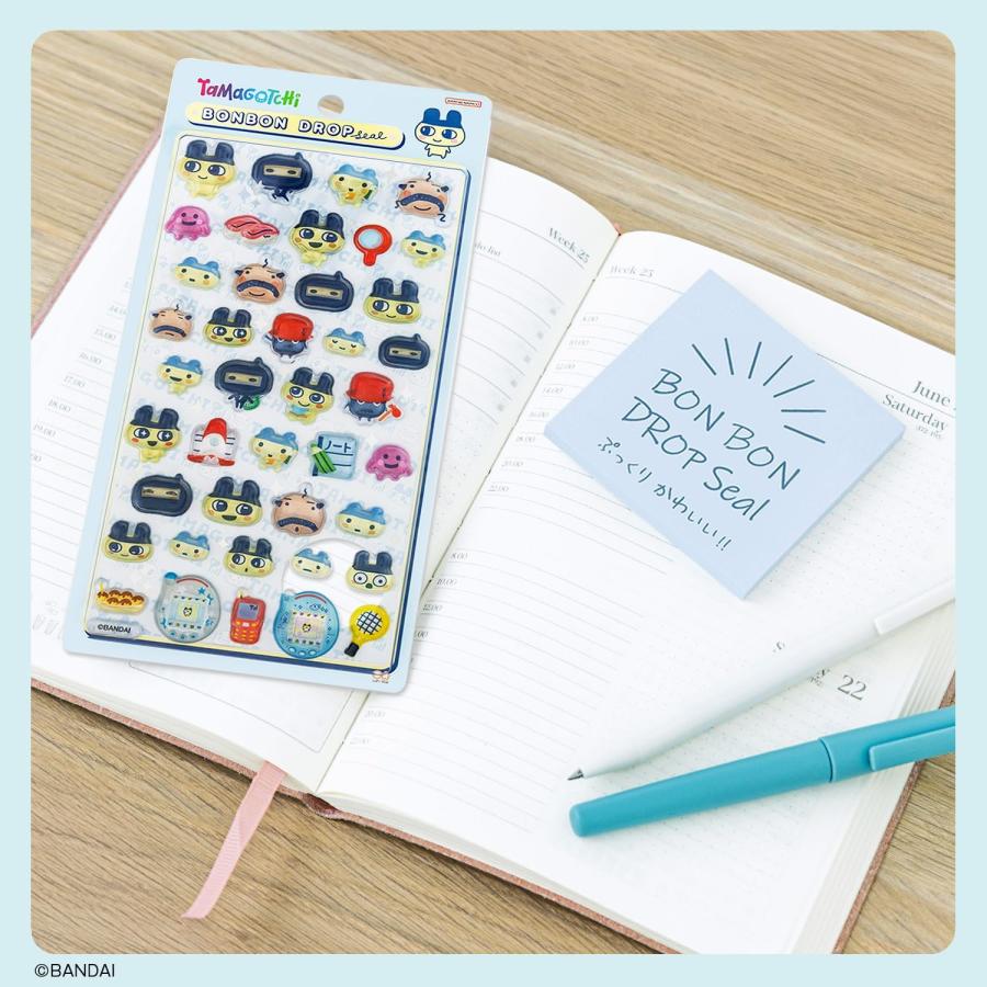 サンスター文具 新品 たまごっち グッズ シール ボンボンドロップ