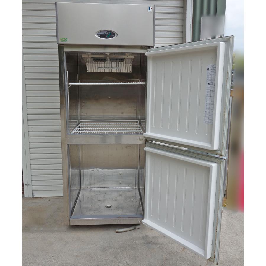 A】 フジマック 2ドア 冷蔵庫 FR7680J ◇ 幅760×奥行800×高さ1950mm