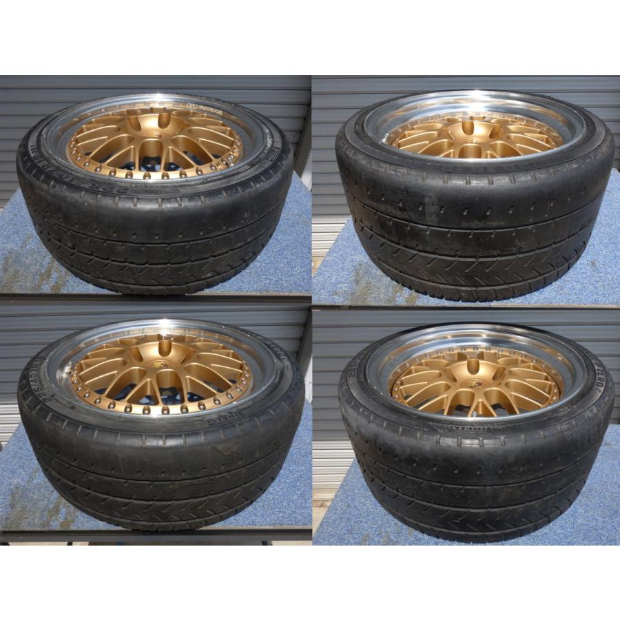 WORK 当時物 使用浅 ◇ ブロンバッハ 18インチ 5穴 4本 ◇ PCD130 8.5J