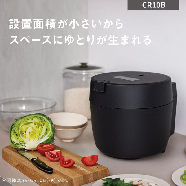 Panasonic（パナソニック） SR-CR10B-K 炊飯器 5合炊き 圧力IH 圧力IH