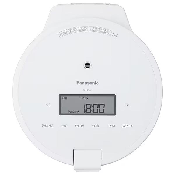 Panasonic（パナソニック） SR-R10B-W 炊飯器 5合炊き 圧力IHジャー