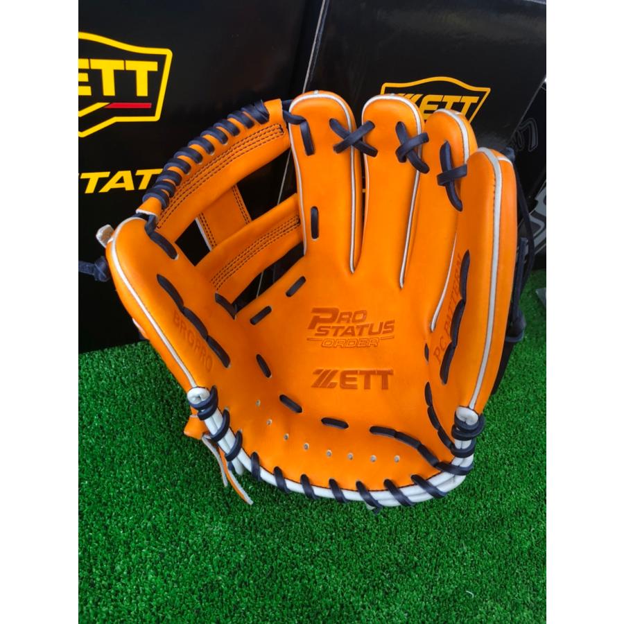 プロステイタス ZETT プロステイタス 軟式オーダーグラブ 源田モデル