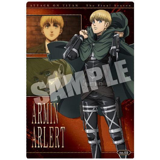 BANDAI（バンダイ） 進撃の巨人 The Final Season ウエハース [3