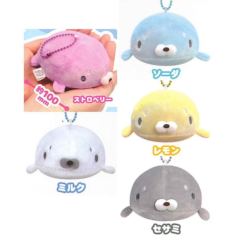 全部揃ってます!!】あざらしキュウーンぬいぐるみ [全5種セット
