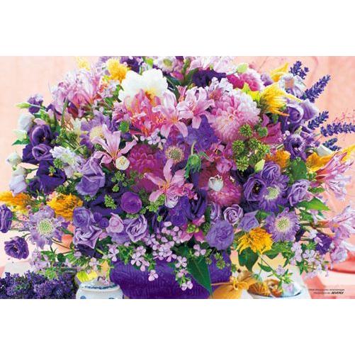 ジグソーパズル 1000マイクロピース 花色セラピー 幸福を守る