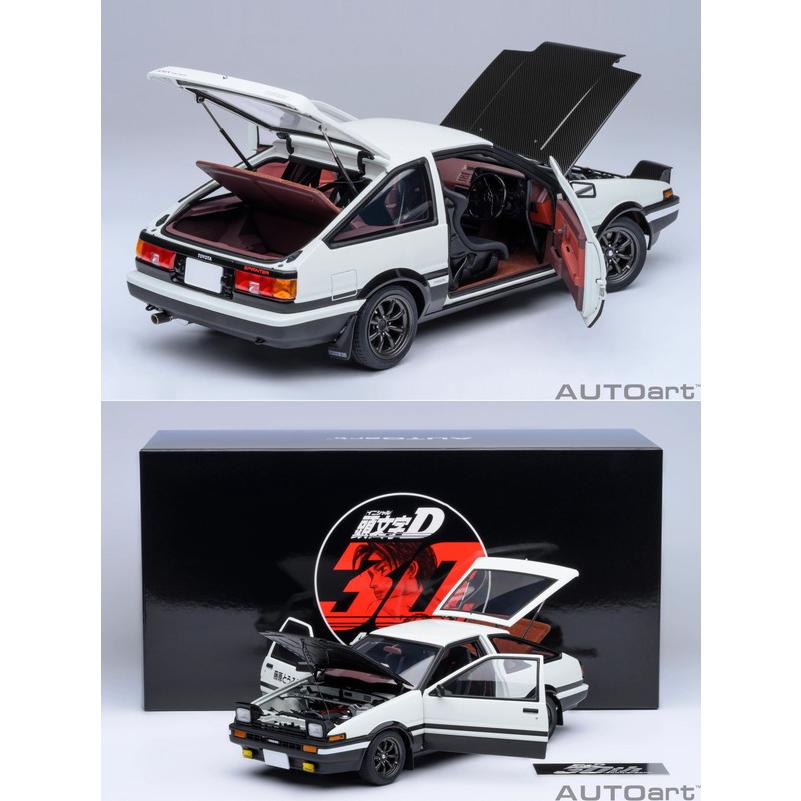 AUTOart 1/18 トヨタ スプリンター トレノ(AE86) 頭文字D