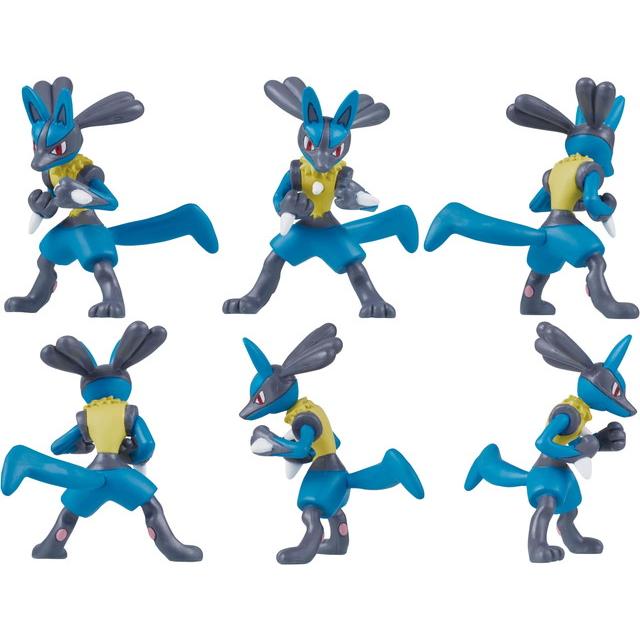 2点セット】ポケットモンスター モンコレ ルカリオ ＆ メガルカリオ