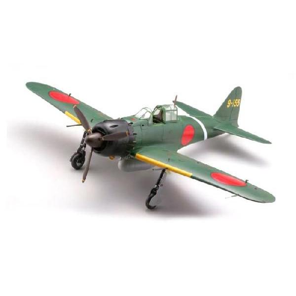 彩色済みプラモデル 内部構造再現模型 1/48 零式艦上戦闘機 零戦52型