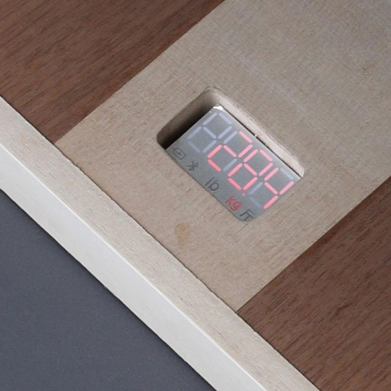 車椅子に乗ったまま測れる体重計 車イス 車いす スケール 静岡県産