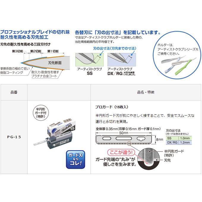 FEATHER（フェザー） 【10個セット】フェザー プロガード PG-15 15枚入