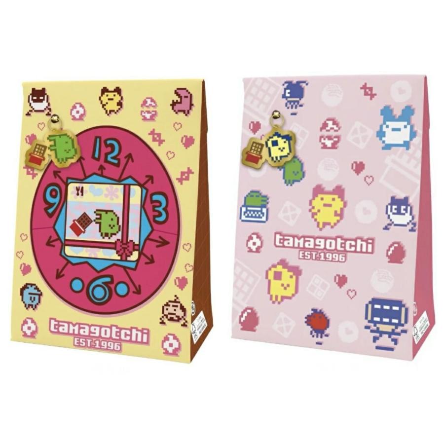 たまごっち 2種類セット ドットチャームチョコBOX 準チョコレート