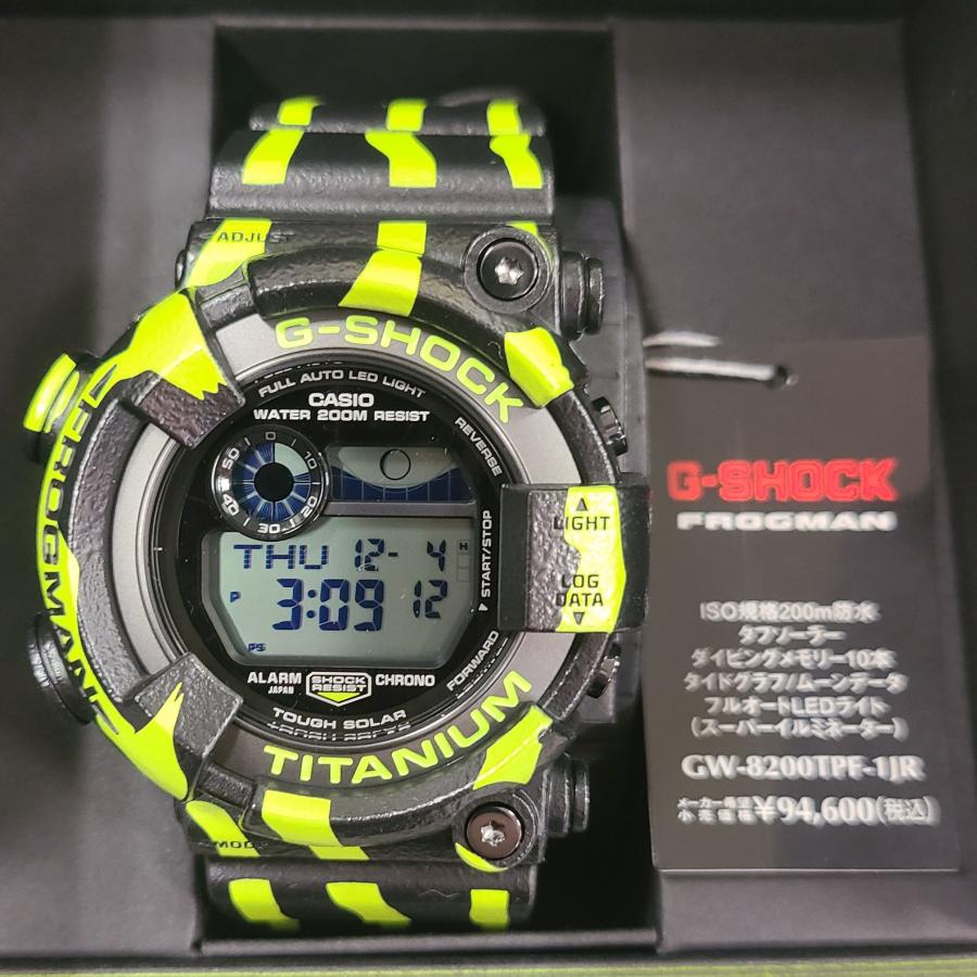 G-SHOCK ジーショック GW-8200TPF-1JR フロッグマン FROGMAN ミスジ