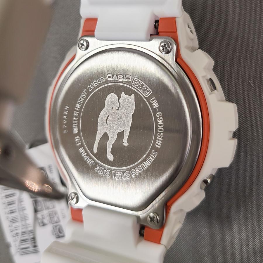 G-SHOCK ジーショック DW-6900SHB-7JR 柴犬デザインモデル 白柴