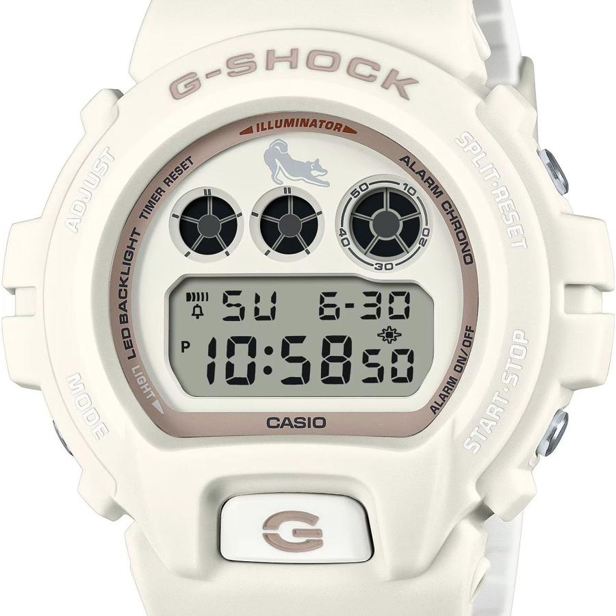 G-SHOCK ジーショック DW-6900SHB-7JR 柴犬デザインモデル 白柴