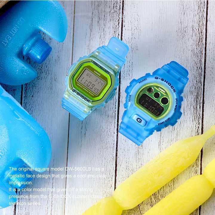 G-SHOCK CASIO Gショック Color Skeleton Series スケルトン 緑 ライム