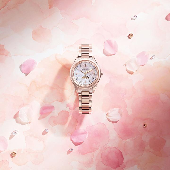 XC シチズン クロスシー 桜 限定モデル サクラピンク（R）レディース