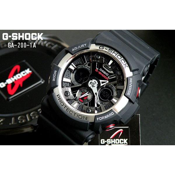 G-SHOCK ポイント最大6倍 Gショック ジーショック GA-200-1A ブラック