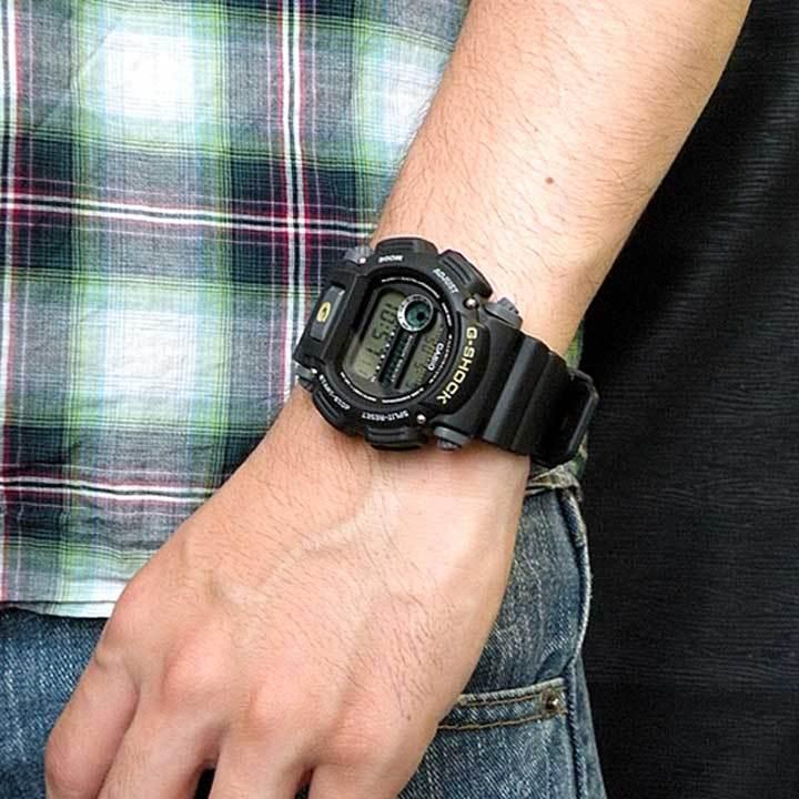 G-SHOCK Gショック ジーショック 黒 ブラック DW-9052-1B 腕時計 逆
