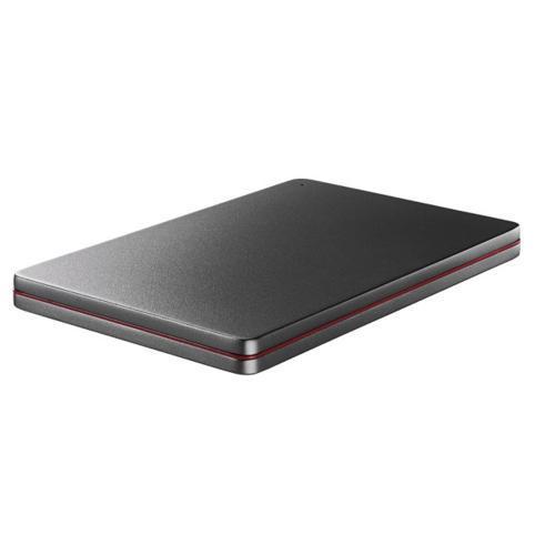 IODATA(アイ・オー・データ) HDPX-UTSC2K Black×Red USB 3.2 Gen 1対応