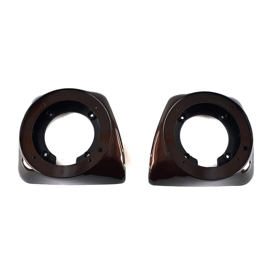 マジェスティ 250C SG03J 専用 スピーカー マウント 茶 ブラウン 左右