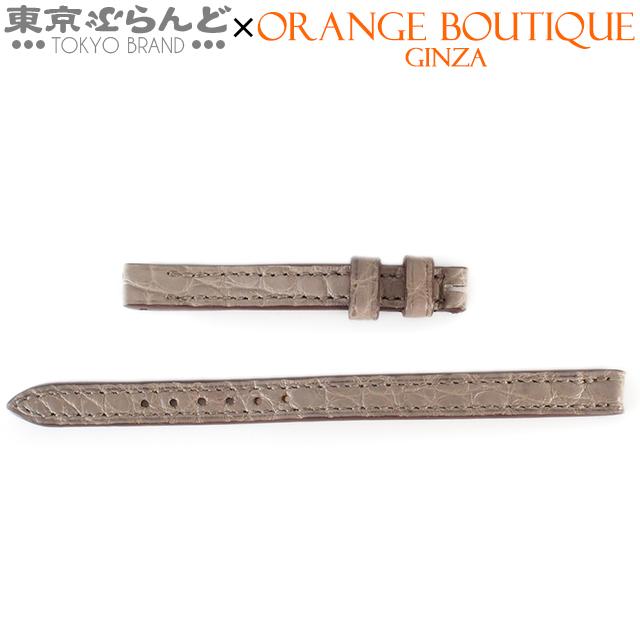 HERMES（エルメス） ベルト Z刻印 グレー系 アリゲーター 腕時計ベルト