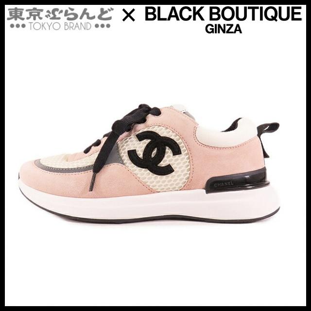 CHANEL（シャネル） ココマーク スニーカー G38800 ピンク ホワイト