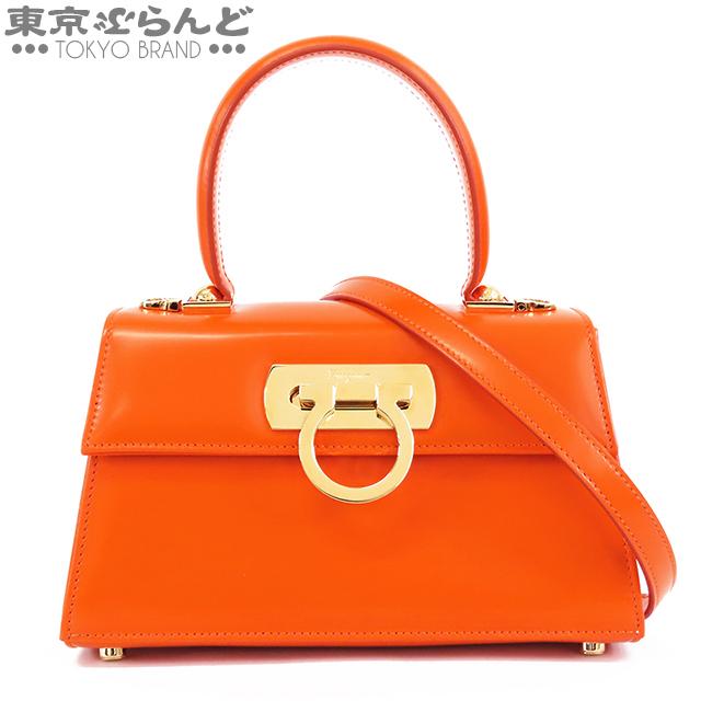 サルヴァトーレフェラガモ Salvatore Ferragamo トップハンドル バッグ